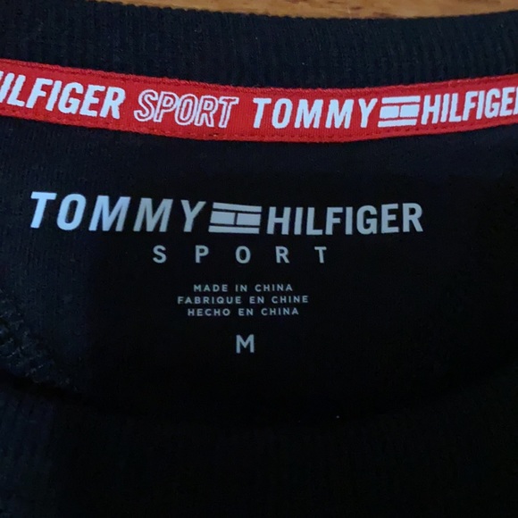 Timmy Hilfiger Sport chevron sweatshirt Dress M - Picture 5 of 10